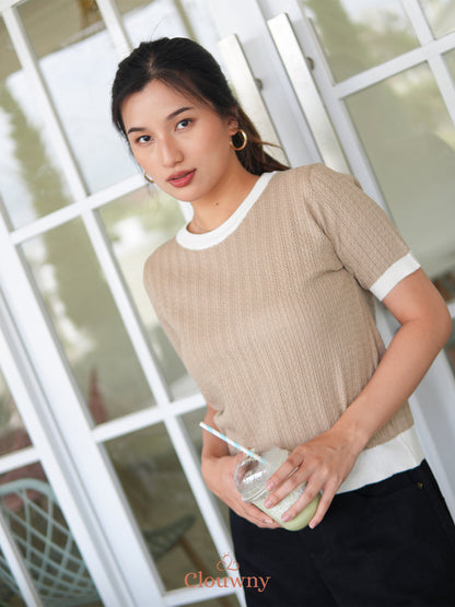 Unity Knit Top - Mocca