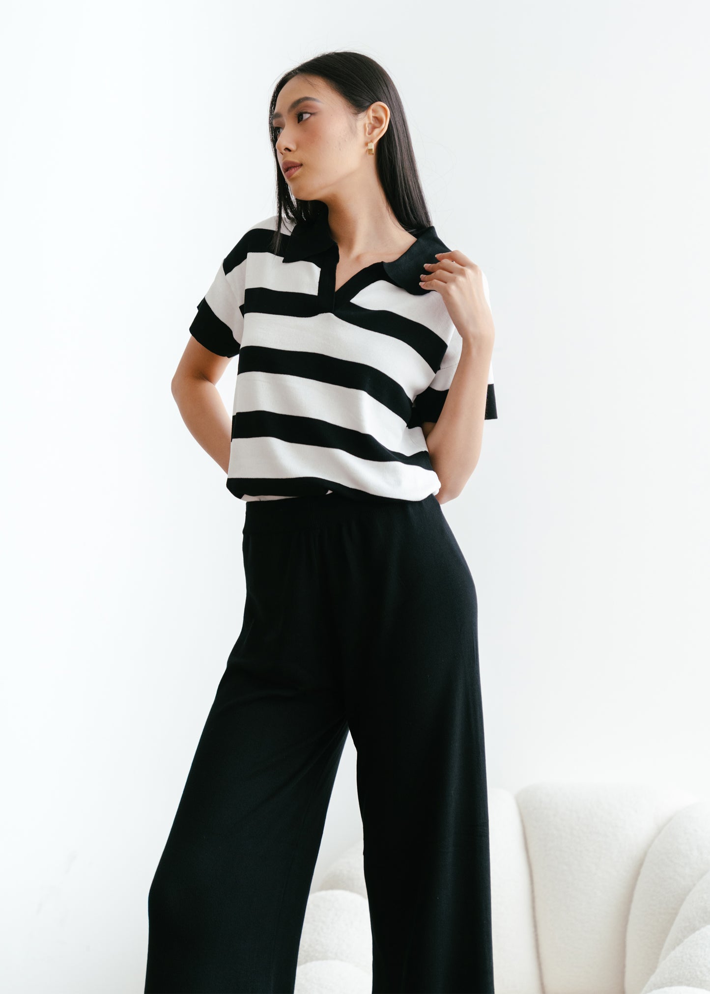 Minjoo Stripes Set - Black