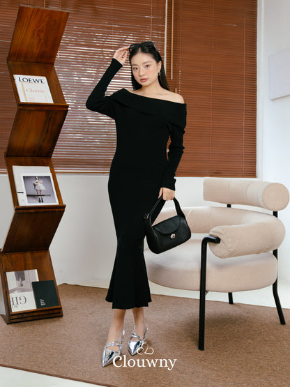 Kayo Knit Dress - Black