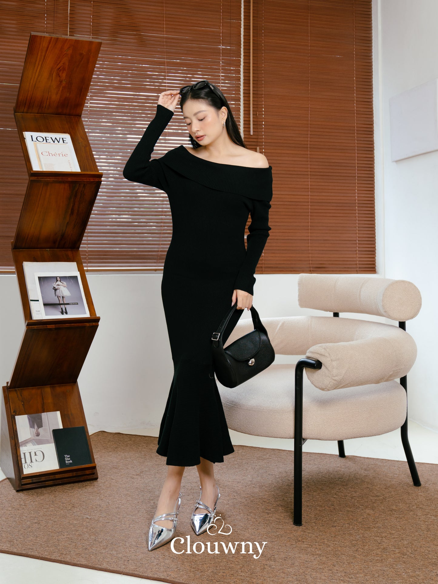 Kayo Knit Dress - Black