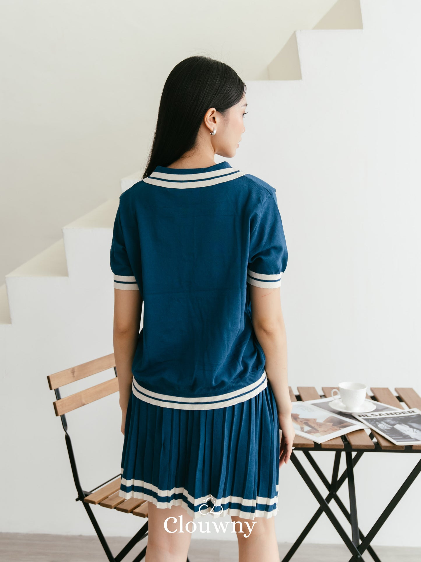 Pluto Knit Set - Blue