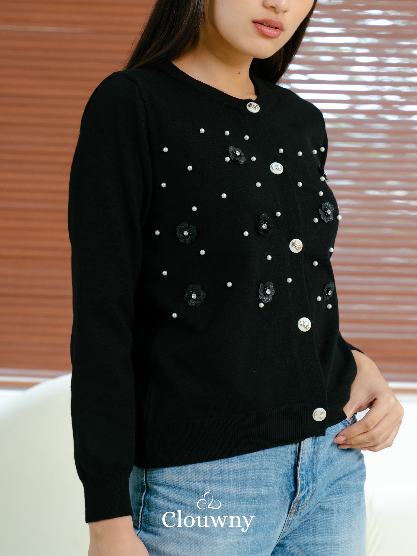 Hillary Knit Cardigan - Black