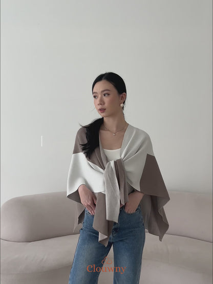 Justine Scarf Outer - Beige