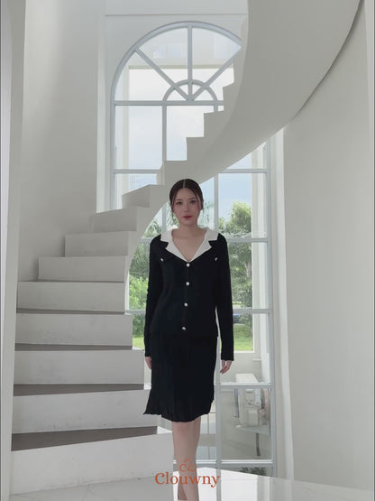 Blair Knit Set - Grey