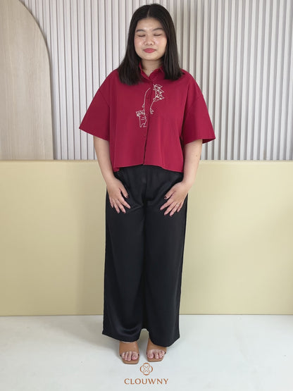 Mavri Cullote Pants - Champagne