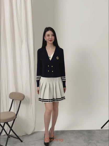 Nalami Knit Top - Maroon