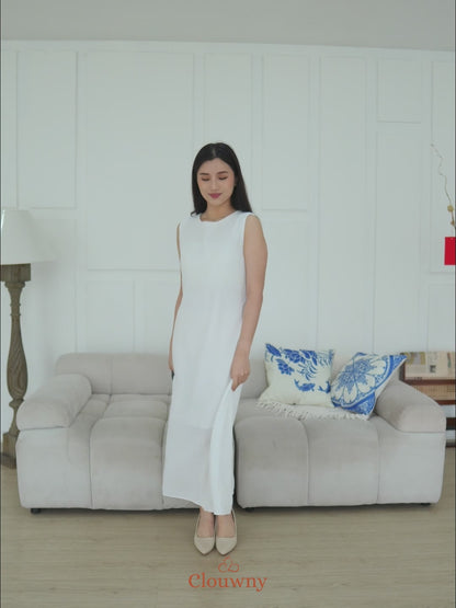 Barla Loose Dress - Navy