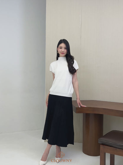 Chesma Knit Skirt - Black