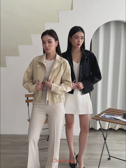 Glinda Pocket Jacket - Coffee