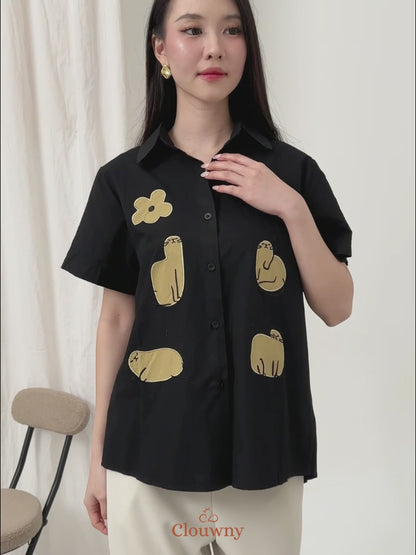 Koska Cotton Shirt - Pink