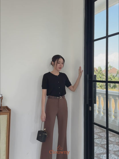 Kino Cutbray Pants - Broken White