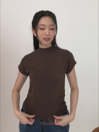 Elora Tshirt Top - Mustard