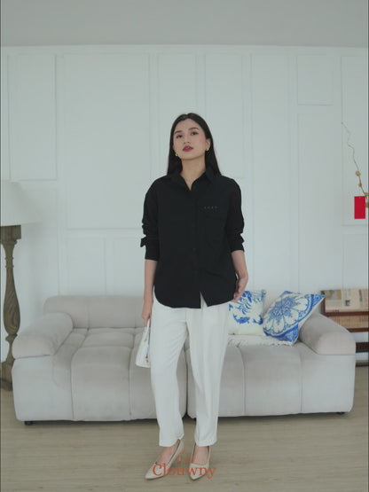 Travis Pocket Shirt - Black