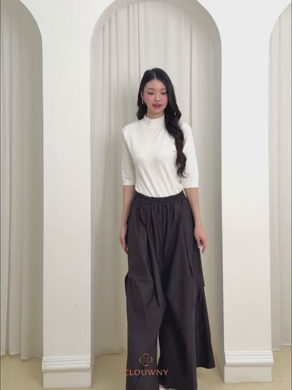 Maltis Cullotes Pocket Pants - Black